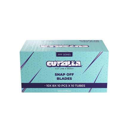CUTZILLA 9mm 30° Snap off blades - Black TeckWrap Europe